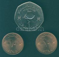 Omán 1975. 10b (2x) + 1978. 1/2R "FAO" tanúsítványokkal T:1,1-