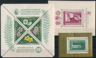 1958 3 db blokk (33.000) / 3 blocks