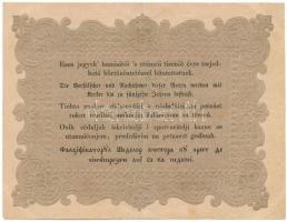 1848. 10Ft "Kossuth bankó" "AJ 3514 69" T:F folt, egyébként szép papír / Hungary...