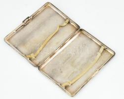 Alpakka cigarettatárca, 8x11 cm