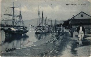 1915 Metkovic, Obala / quay (EK)