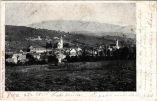 1902 Pakrác, Pakratz, Pakrac; látkép. Verlag von M. Schnapek Photograph / general view (EB)