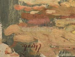 Ujváry Ignác (1860-1927): Táj. Olaj, vászon, jelezve balra lent. Proveniencia: Ujváry Ignác hagyaték...