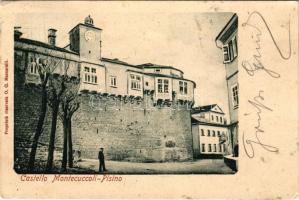 1904 Pazin, Pisino; Castello Montecuccoli / castle. O. G. Mazzarelli (EB)