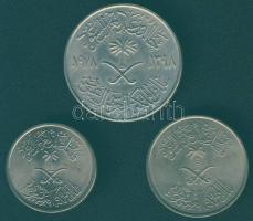 Szaúd-Arábia 1972-78. 25h + 50h + 1R össz. 3 db "FAO" tanúsítványokkal T:1