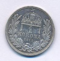 1915KB 1K Ag "Ferenc József" T:XF Adamo K5.1