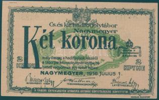 Nagymegyer/hadifogolytábor 1916. 2K "MS"(Museum Serie) T:I