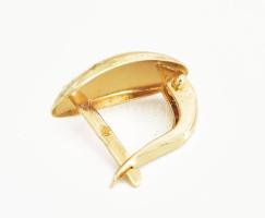 Arany (Au) gyermek fülbevaló, 14k, jelzett, 1,4g