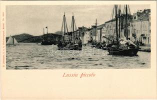Mali Losinj, Lussinpiccolo; port. B. Johannes k.u.k. Hofphotograph (Meran) Nr. 1850.