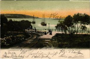 1905 Mali Losinj, Lussinpiccolo; Cigale e Madonna-Anunziata (EB)