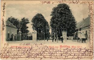1904 Wien, Vienna, Bécs XII./1. Meidling, Schönbrunn-Eingang / gate, entry