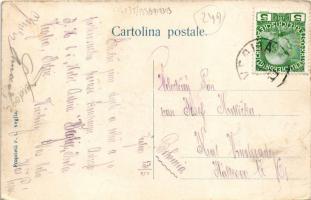 1911 Krk, Veglia; Il porto / port (EK)