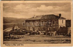 1927 Silo, Sillo (Dobrinj, Krk); Gostiona / vendéglő / inn. Atelier Kriser (felületi sérülés / surface damage)