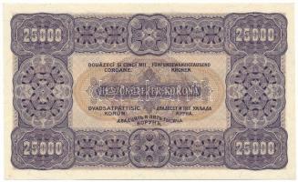 1923. 25.000K "Orell Füssli Zürich" nyomdahely-jelöléssel, "D08 012718" sorszámm...