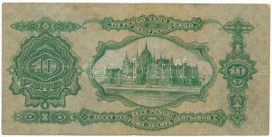 1929. 10P "B 436 064805" T:F / Hungary 1929. 10 Pengő "B 436 064805" C:F
Adamo ...