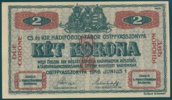 Ostffyasszonyfa/hadifogolytábor 1916. II.kiadás 2K "MS" (Museum Serie) jelzéssel T:I