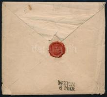 ~1842 Portós levél / Unpaid cover "MEZŐKÖVESD" - Wien