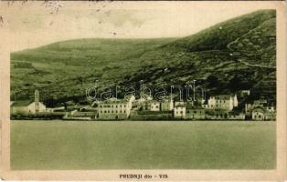 1929 Vis, Lissa; Prednji dio / general view (felületi sérülés / surface damage)
