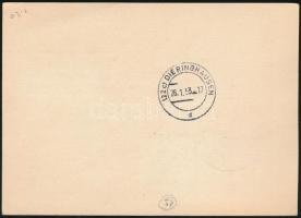 1953 Alkalmi légi levelezőlap / special airmail card