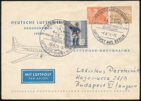 1954 Alkalmi légi levelezőlap / special airmail card