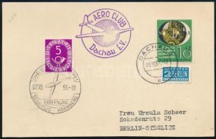 1951 Alkalmi légi levelezőlap / Special airmail card