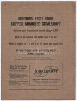 American Sisalkraft Corporation 2 db reklámja, kissé sérült, 31x24 cm