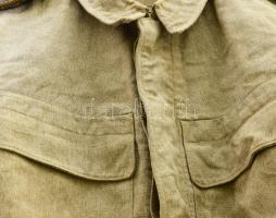 1947M tiszti nyári zsávoly zubbony, ezredesi váll-lapokkal (szakszolgálatos), hiányzó parolival