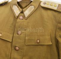 1946M szakszolgálatos (egészségügyi) tiszti szövet zubbony, ezredesi rangjelzéssel (az egyik paroli-...