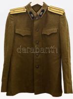 Magyar Néphadsereg, 1950M híradós tiszti posztó zubbony, őrnagyi rangjelzéssel