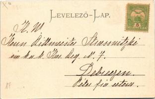 Erzsébetváros, Dumbraveni; Fő tér, piac, templom, üzletek. Scholtes A. kiadása / main square, market...