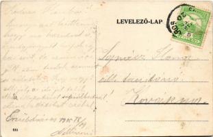 1915 Erzsébetváros, Dumbraveni; Erzsébet tér, Mühlsteffen Gusztáv, Schwarz W. M., Dengel M. üzlete /...