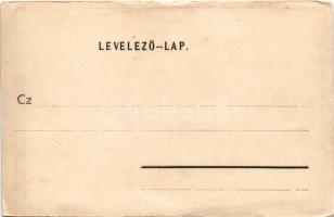 Naszód, Nasaud; Református templom és bérház. Piros A. kiadása / Calvinist church and tenement house...