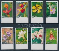 1984 Virágok vágott ívszéli sor Mi 853-860 / imperforated margin set