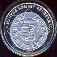 DN "A magyar nemzet pénzérméi - Egyetlen király pénze, a duarius" Ag emlékérem 10g T:PP
