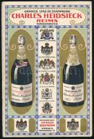 cca 1910-1920 Bp. VI. Révai utca 18., Folies Caprice dekoratív műsorfüzete, reklámokkal