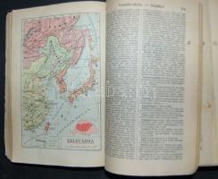 A Pesti Hirlap lexikona. A mindennapi élet és az összes ismeretek kézikönyve egy kötetben. A - Z. rengeteg képpel és térképpel, Pesti Hirlap Bp, 1937, 1180p. dombornyomott kiadói vászonkötésben, (gerinc sérült, egy két helyen ragasztott lapok)