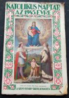 Katolikus naptár az 1945. évre, postai díjszabással Szent István társulat