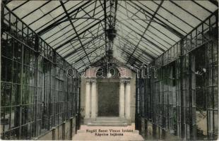 1913 Nagyvárad, Oradea; Nogáll Szent Vince Intézet kápolna bejárata / school chapel entrance (EK)