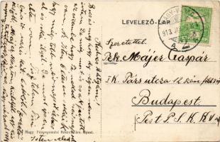 1913 Nagyvárad, Oradea; Nogáll Szent Vince Intézet kápolna bejárata / school chapel entrance (EK)