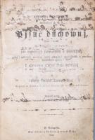 Cithara Sanctorum Pisné Duchownj, Staré y Nové... Knéze Giřjka Tranowského.., Budapest, 1894, Hornyá...