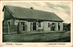 Varsolc, Varsolt; vendéglő, Liebermann Sámuel kiadása / restaurant (fl)
