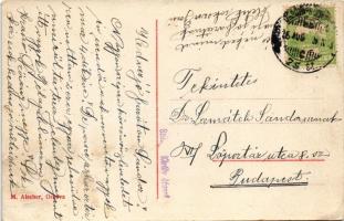 Bélajablánc, Jablanica, Iablanita; Teilansicht. M. Alscher (Orsova) / utcakép / street (EK)