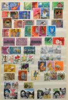 Svájc 1870-1998 tartalmas gyűjtemény jobb értékekkel, sorokkal 10 lapos A4 berakóban