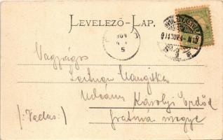 1904 Gyulafehérvár, Karlsburg, Alba Iulia; Tiszti pavillon. Weisz Bernát kiadása / pavilion (kis sza...