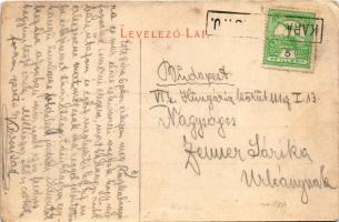 Karánsebes, Caransebes; pályaudvar, vasútállomás, gőzmozdony / Bahnhof. Verlag H. Rosenfeld / railwa...