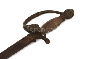 Díszkard fa markolattal 88 cm