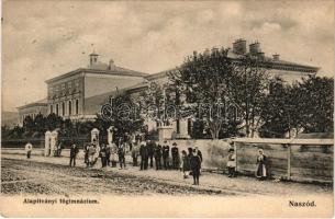 1906 Naszód, Nasaud; Alapítványi főgimnázium. Piros A. kiadása / high school (EK)