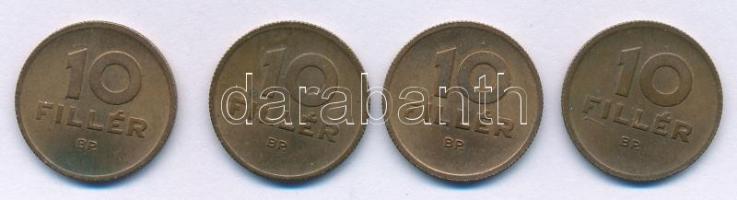 1947. 10f Al-bronz (4x) T:AU,XF patina