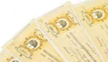 1926 7 db váltó illetékbélyegekkel