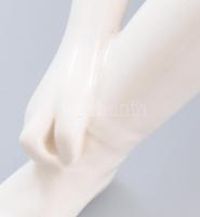 Balerina, nagy méretű dísz kerámia, jelzés nélkül, hibátlan 34x24 cm